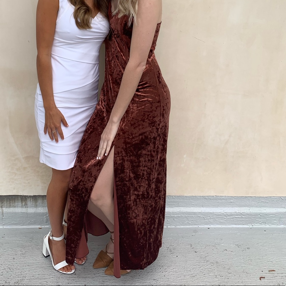 Intimately Free People Dress / Crush copper velvet